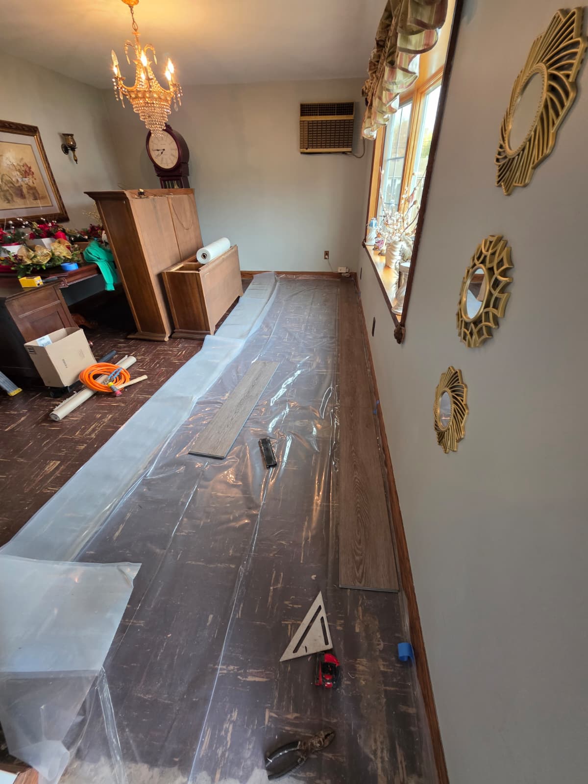 Complete Vinyl Flooring Installation