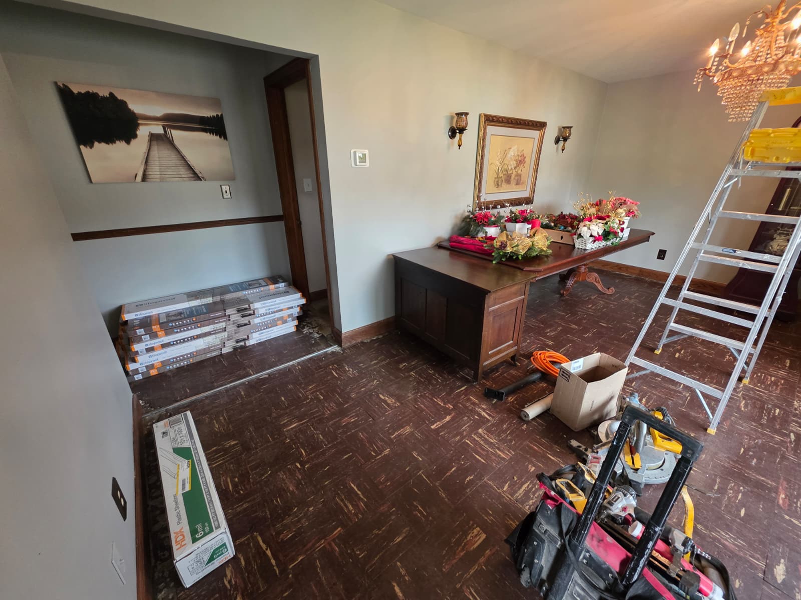 Complete Vinyl Flooring Installation - 2