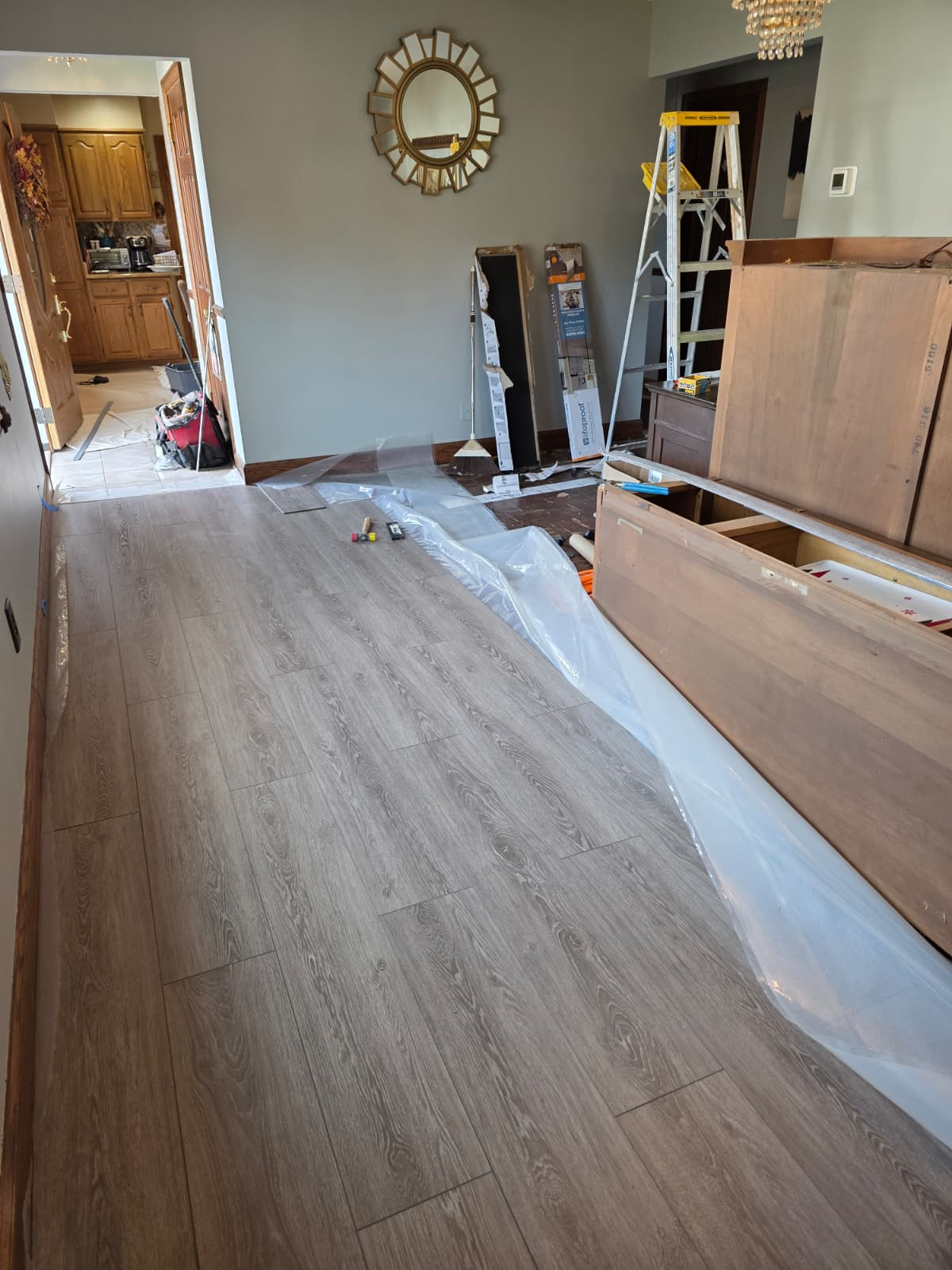 Complete Vinyl Flooring Installation - 4
