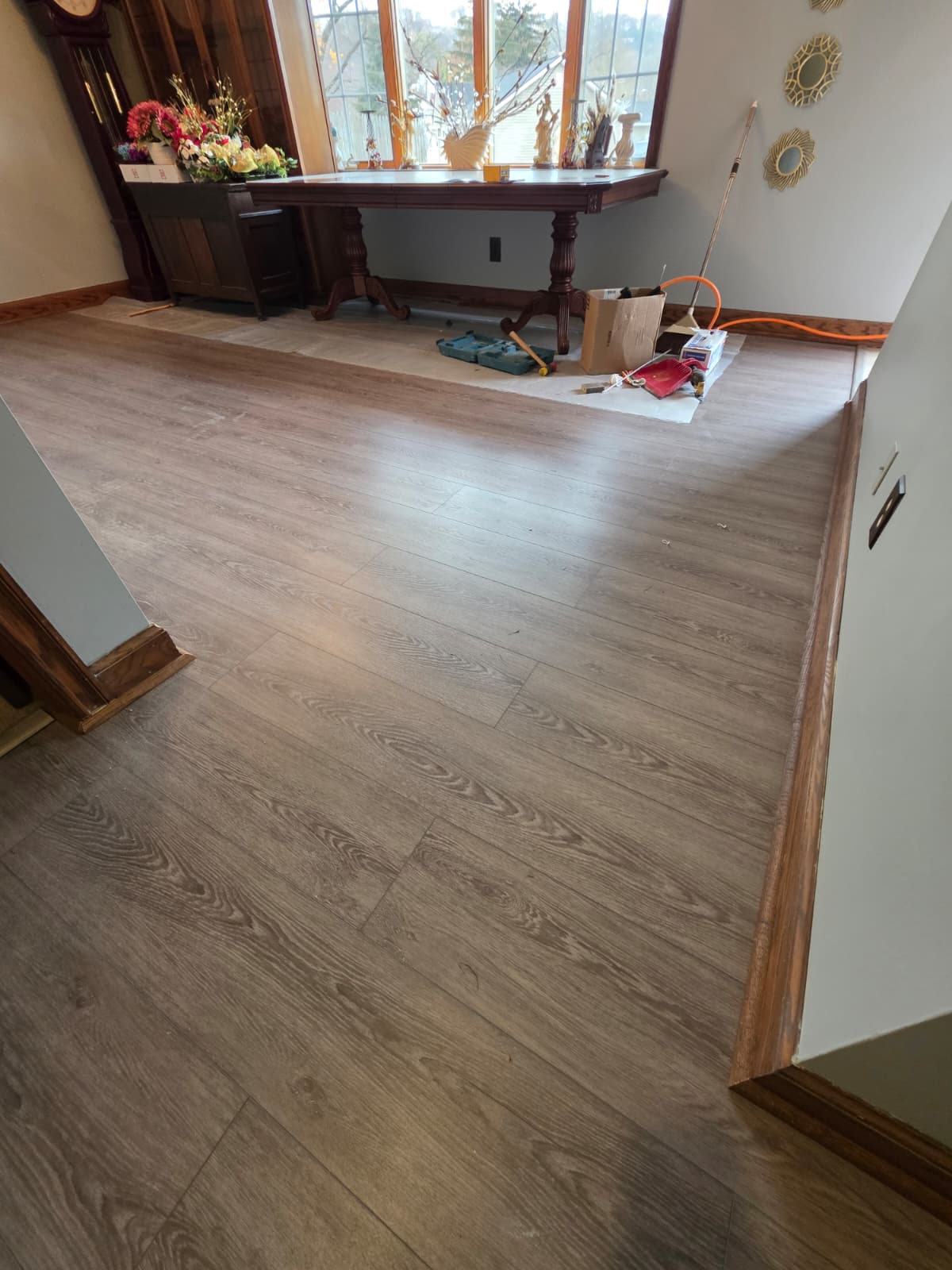 Complete Vinyl Flooring Installation - 6