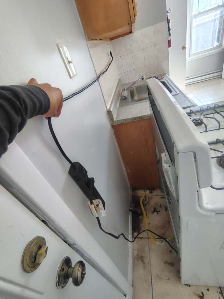 New Dedicated Outlet Installation for Kitchen - 4