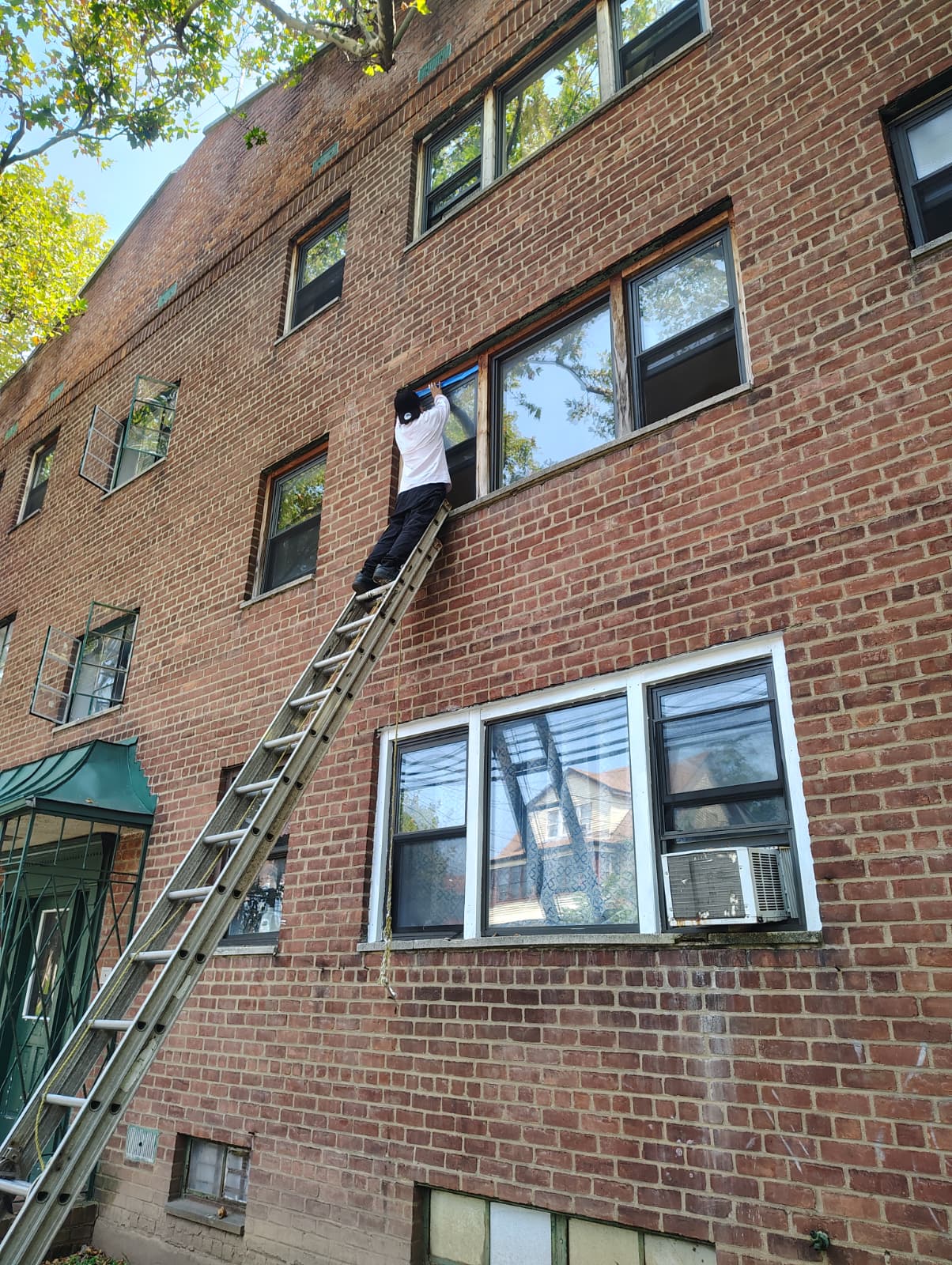 Exterior Window Frame Painting - 2