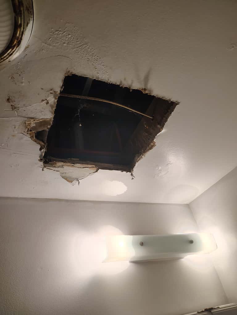 Bathroom Ceiling Repair - 7
